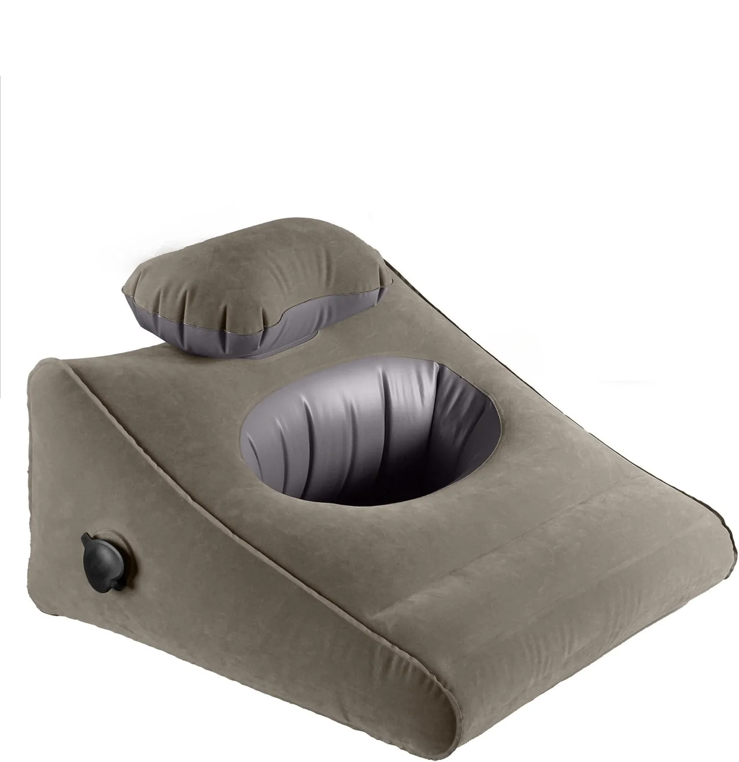 Sex Toys Adult Toys, Sex Pillow Position Cushion Triangle Inflatable Position Pillow, Couples Sex Toys Wedge Velvet Pillow