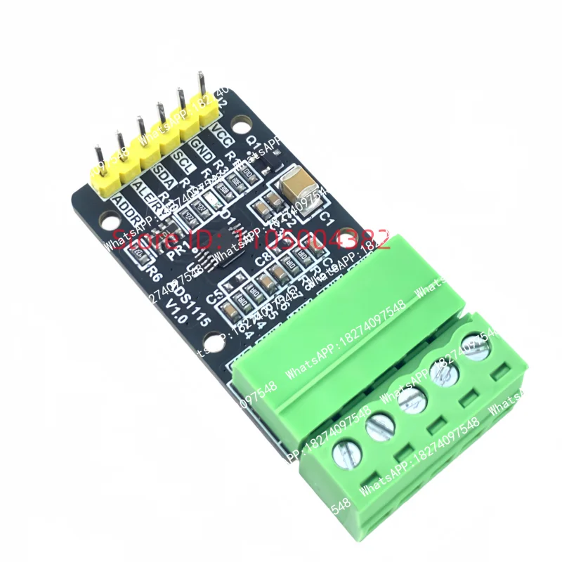 ADS1115 analog-to-digital converter - 4-channel high-precision 16-bit ADC data acquisition module - I2C communication