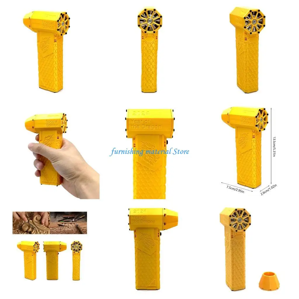 

Y5GD High Speed Fan Blower Compact Dragon Pattern Blower Powerful for Clean