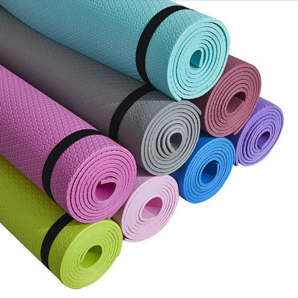 Tappetino da Yoga tappetino da Fitness sportivo antiscivolo 3MM-6MM di spessore tappetino da Yoga in schiuma EVA Comfort per esercizi Yoga e Pilates