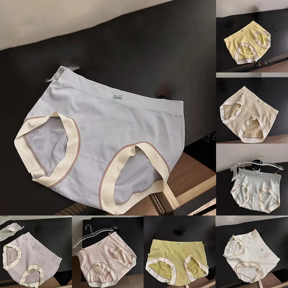 Breathable Womens Briefs Quick Drying Underwear Home Relaxation Solid Pattern Suitable For Vacation Casual Style