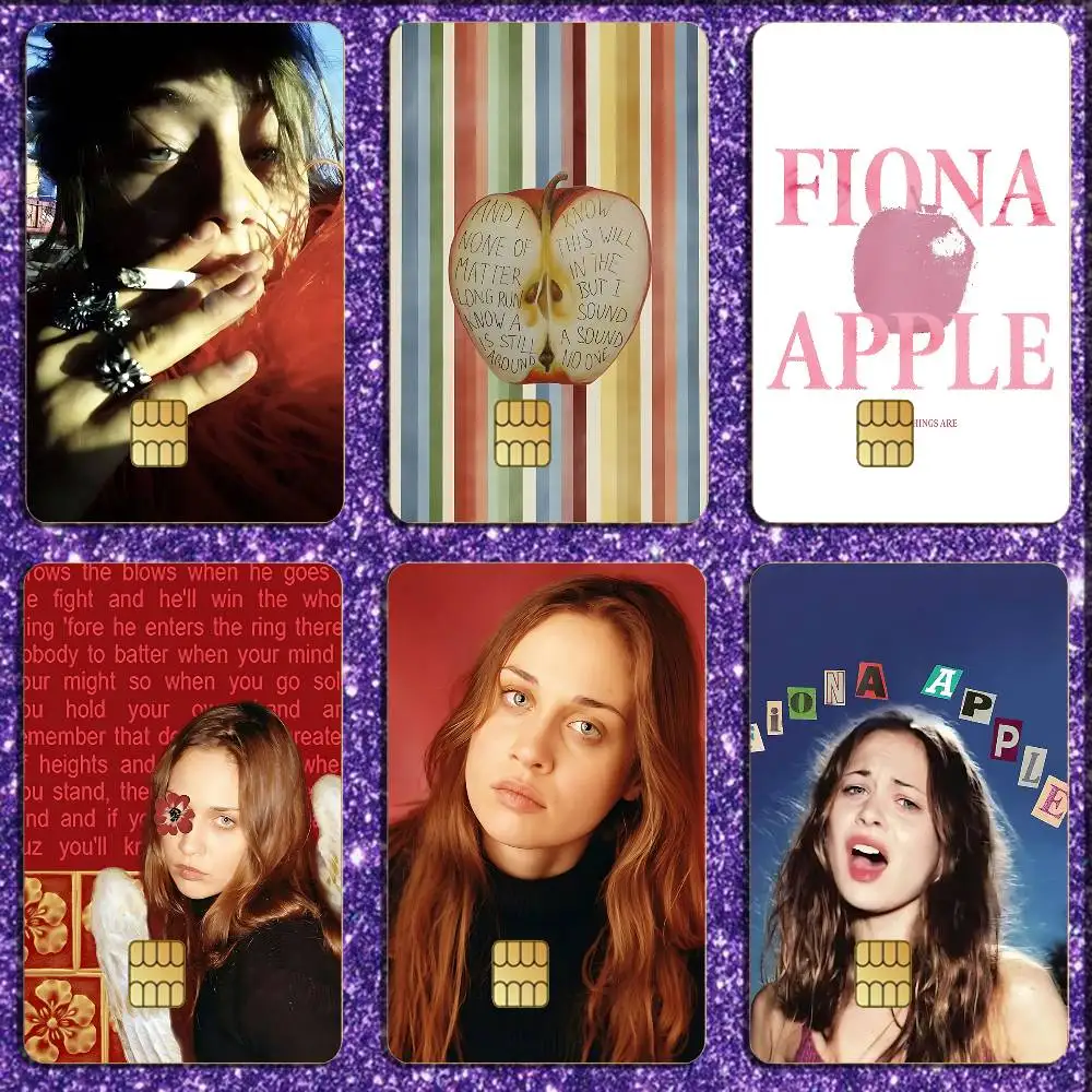

Fiona Apple Credit Debit Bank Film Skin Sticker Front Cover
