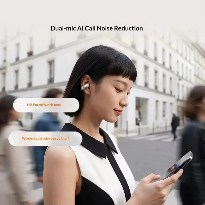 SIMGOT Yuanqi OnClip ONE Clip-On Bluetooth Headphones Open-Style Wireless Bluetooth 6.0 Non-In-Ear Headphones view 4