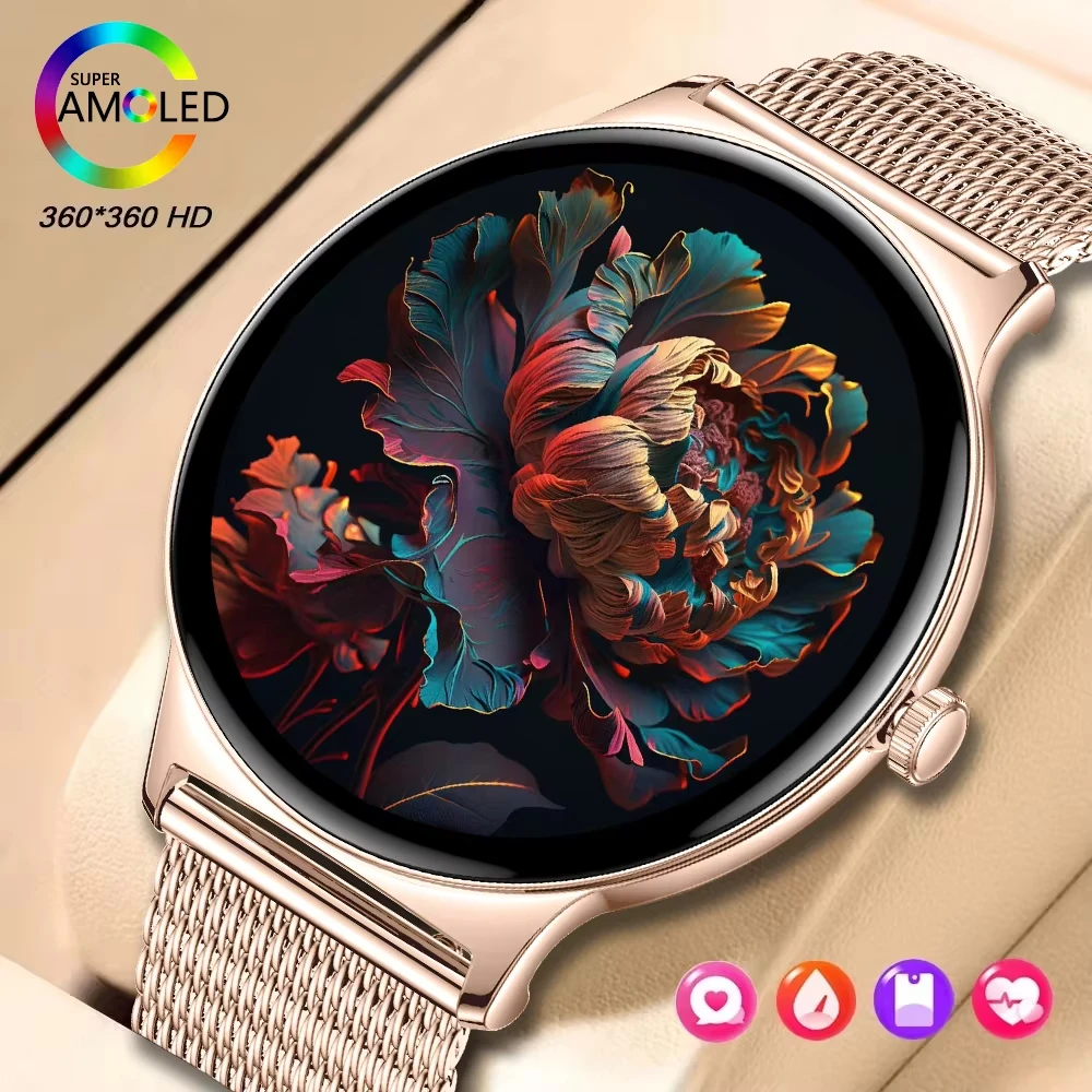 

7mm ultra-thin Smart Watch Always display Bluetooth Call Message Preview Sport Modes DIY Dial Weather Forecast Men Women gift