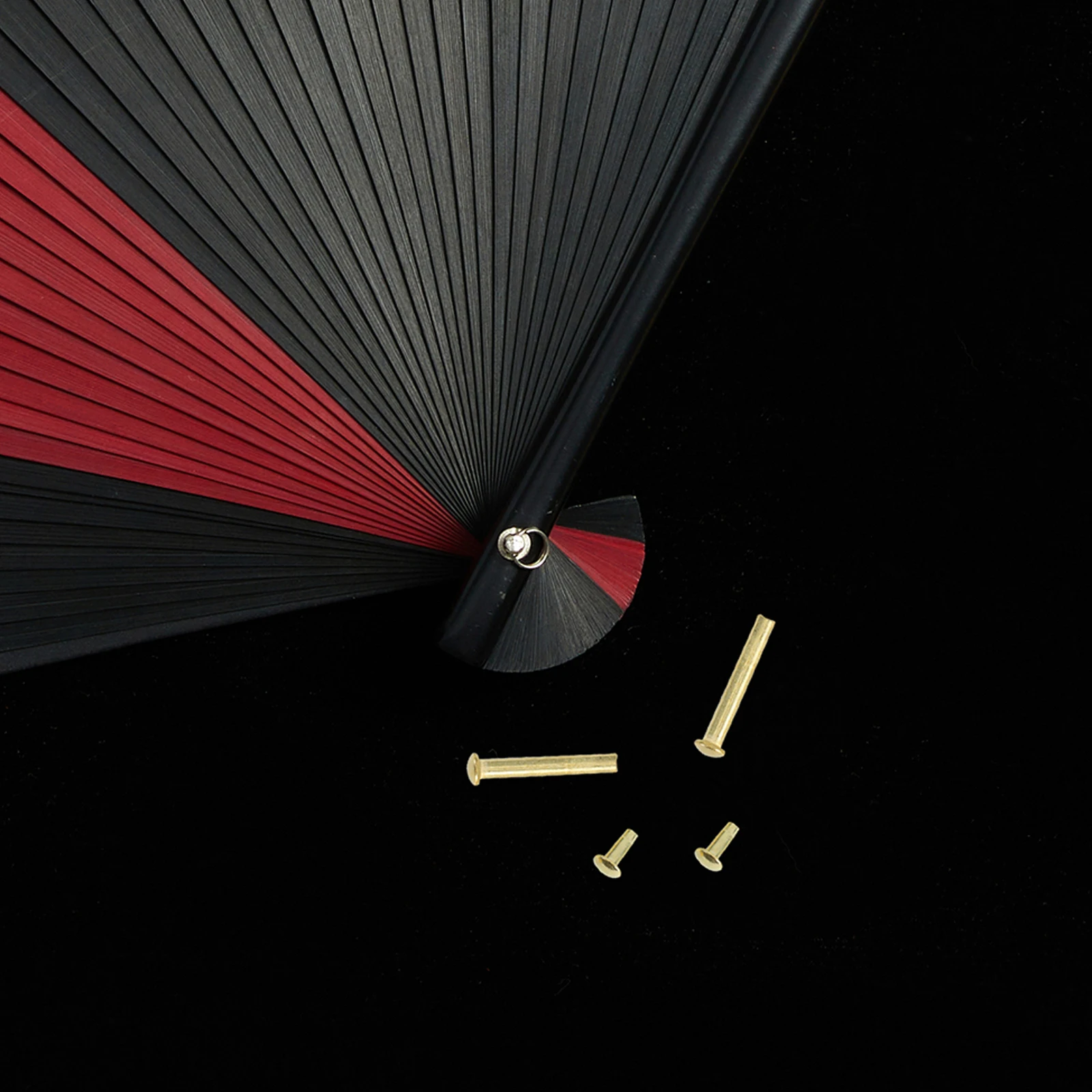 

10 set Fan Shaft Rivets Stainless Steel Repair Kit For Handheld Bamboo Paper Fans Folding Fan Parts Diy Crafting