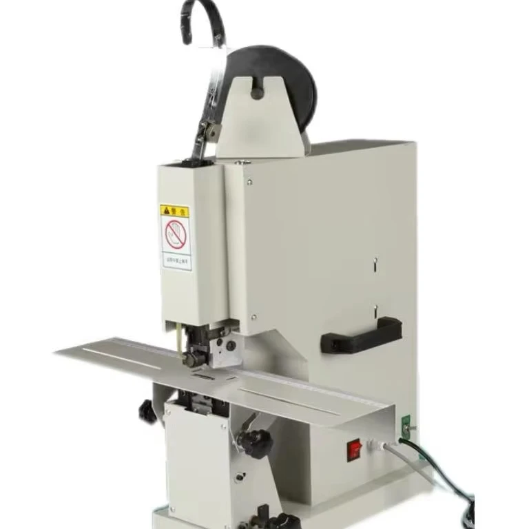 Electric Double Head Wire Stitching Machine 6.5mm Binding Thickness High Efficiency Saddle Stitcher for Thick Book