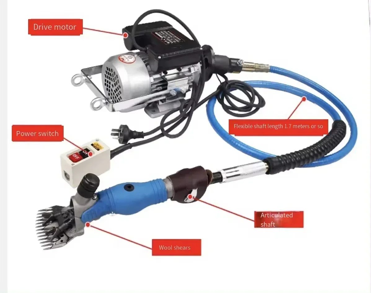 

2026new new220V Electric Sheep Shears Machine For Animal Goat Sheep Horse Wool Cutter Goat Shearing Machine
