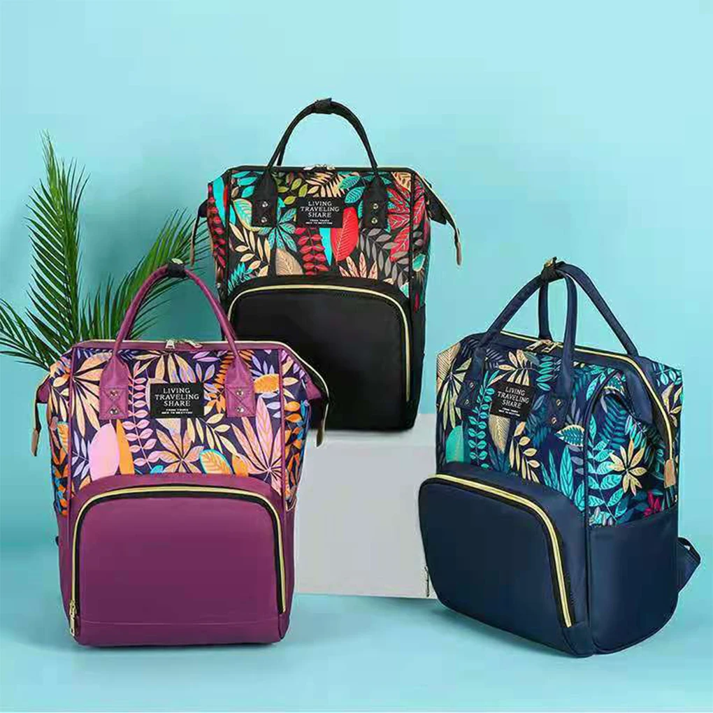 مجموعة واسعة من الاستخدامات حقيبة ظهر نسائية من النايلون للاستخدامات متعددة الاستخدامات، متينة وشديدة التحمل وسهلة الحمل