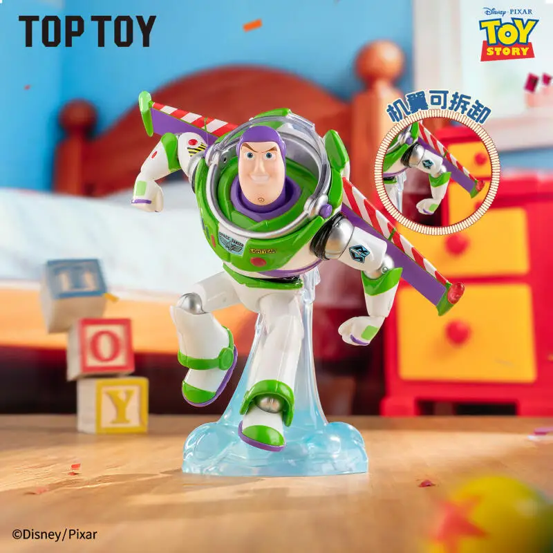 TOPTOY DISNEY Playful Party Series Blind Box Mystery Box Toys Kawaii Ornaments Figurines Home Decor Desktop Model Dolls Gilrs
