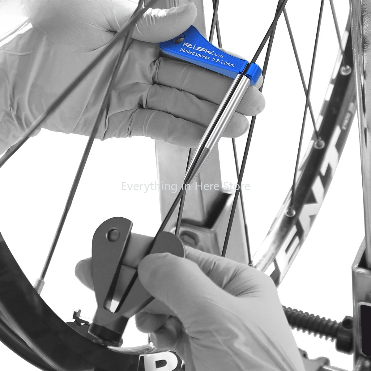 For RISK Bicycle Flat Spokes Fixator 0.8mm To 1.3mm Road Bike Spoke Fixed Wrench Bicycle Repair Tools Cycling Accessories