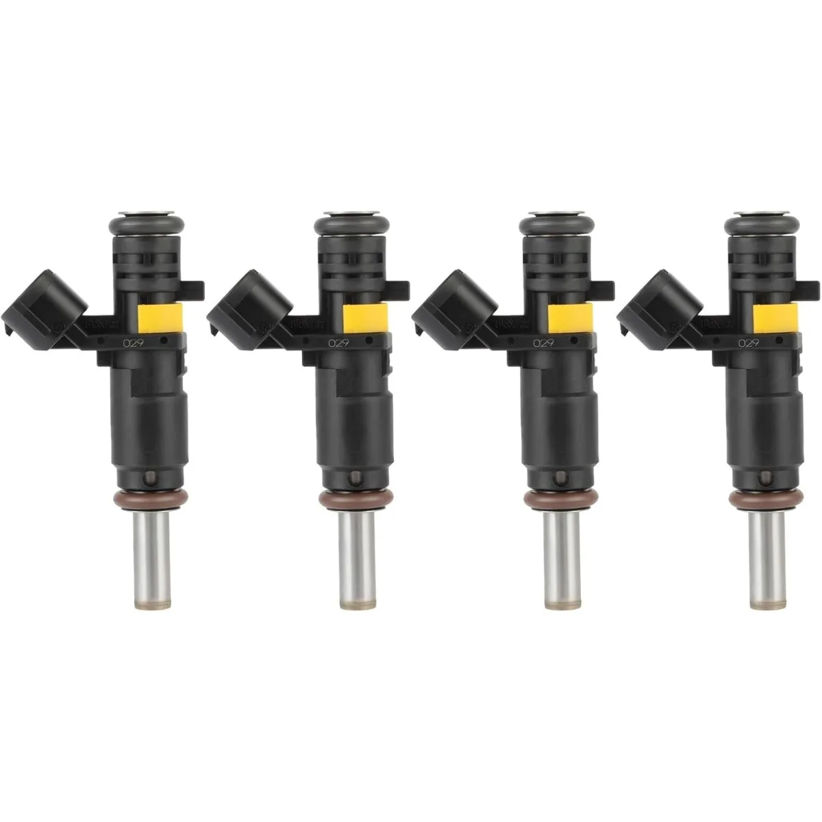 4Pcs 6 Holes Engine Fuel Injector Nozzle FJ1111 13537528176 for Mini Cooper Countryman 1.6L 2011-2016 Auto Part Replacement