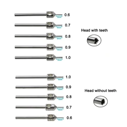 GREATLH Hair Transplant Punch Implanter Follicle Extraction Tool Hair Follicle Extractor Drill Stainless Steel