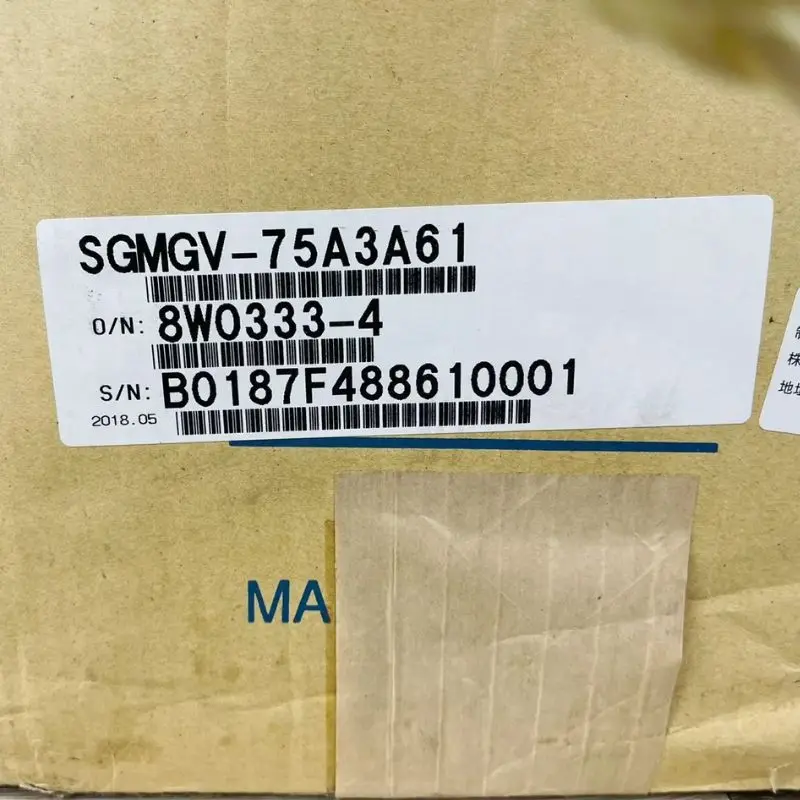 

NEW Yaskawa SGMGV-75A3A61 AC Servo Motor Expedited Delivery