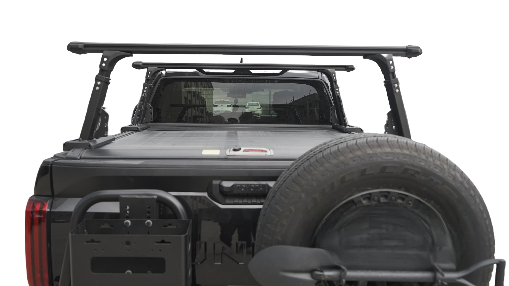 Universal Pickup Roll bar with Side Beams Universal Truck Bed Rack for Tacoma Tundra F-150 RAM Silverado Ranger Hilux D-MAX L200