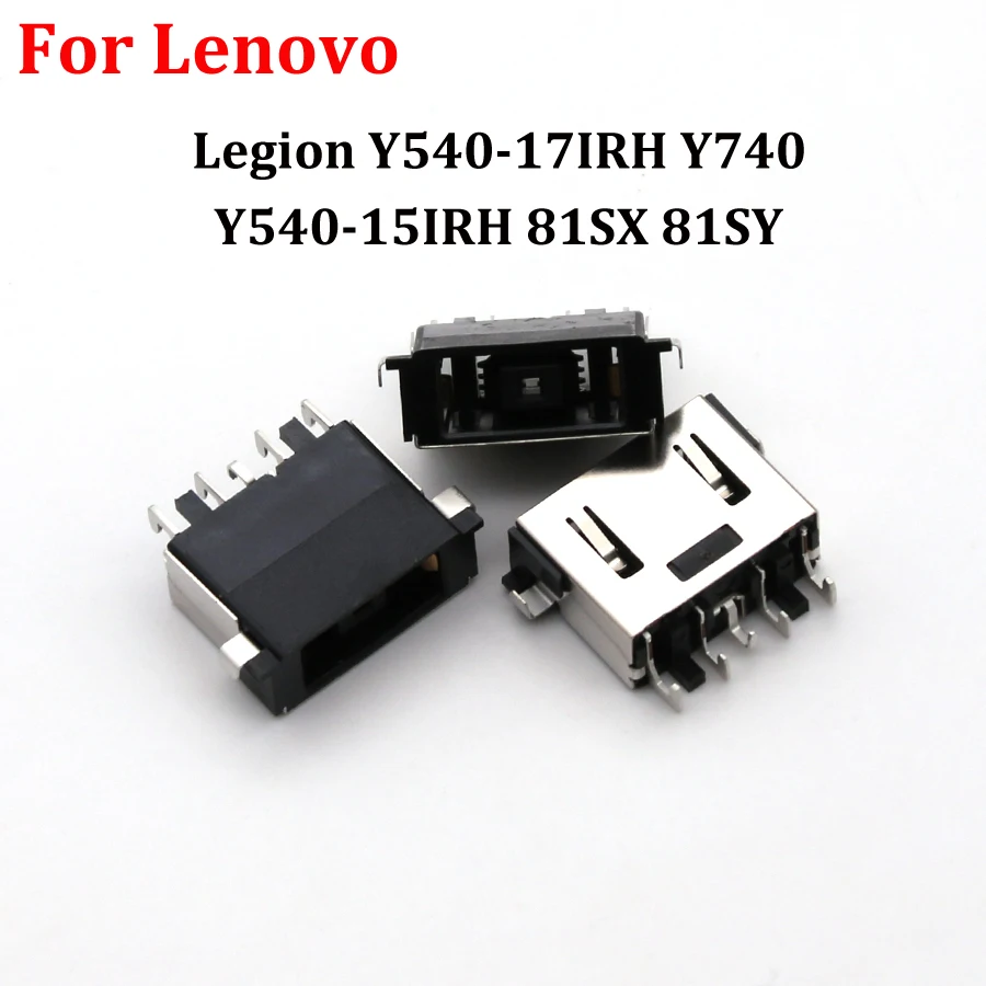 

1-50pcs DC Power Jack Socket Charger Port Plug For Lenovo Legion Y540-17IRH Y740 Y540-15IRH 81SX 81SY