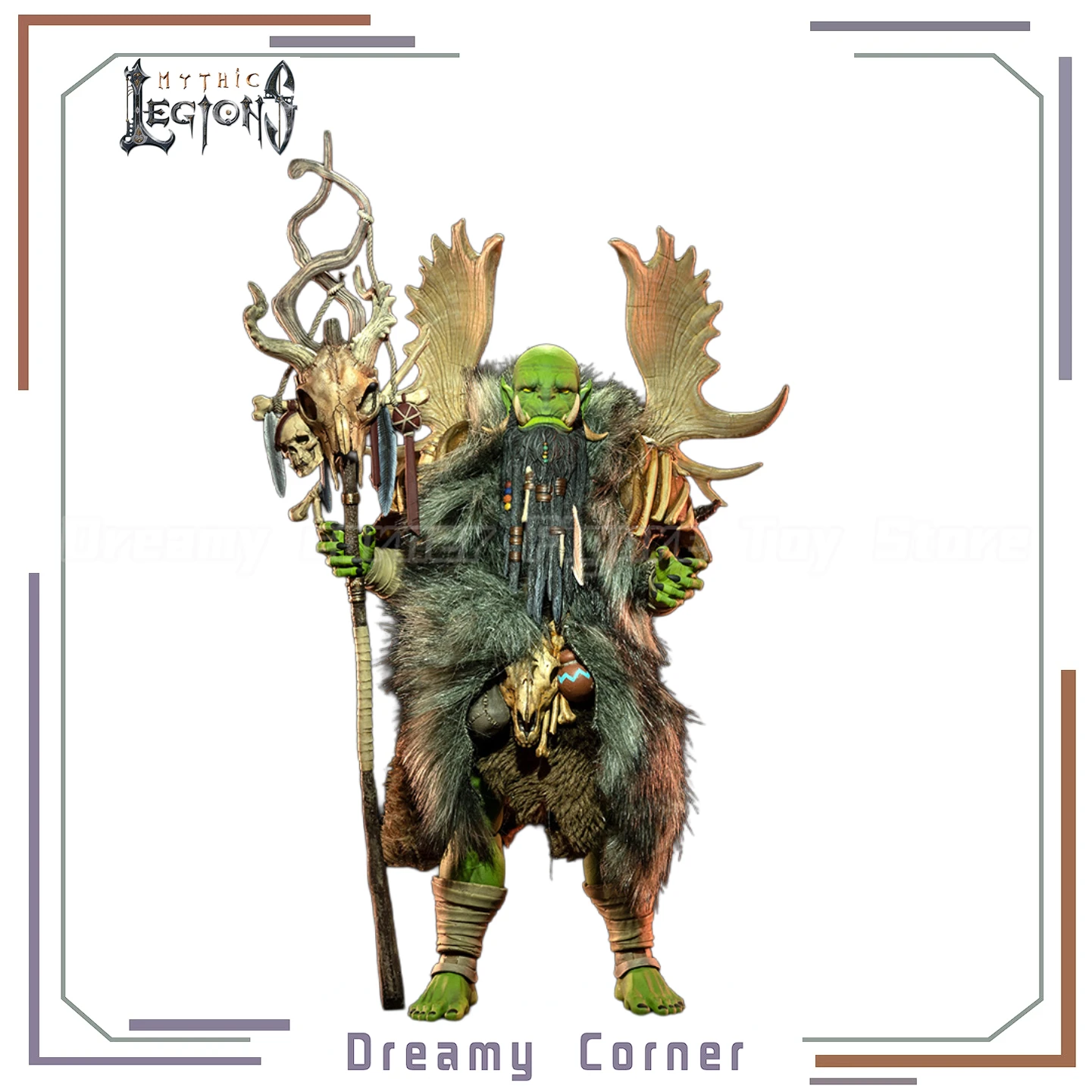 

【В наличии】Оригинальные четыре всадника Studios Mythic Legions Tharnog 1/12 Фигурки Модели Игрушки