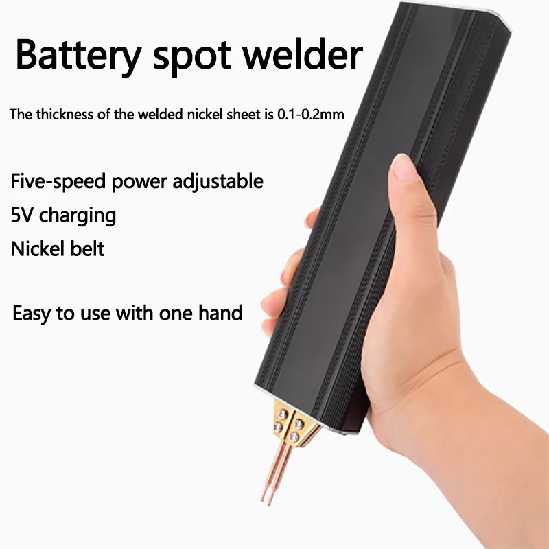 DC3.7V Battery spot welder Portable 5-speed power adjustable handheld single-hand spot welder