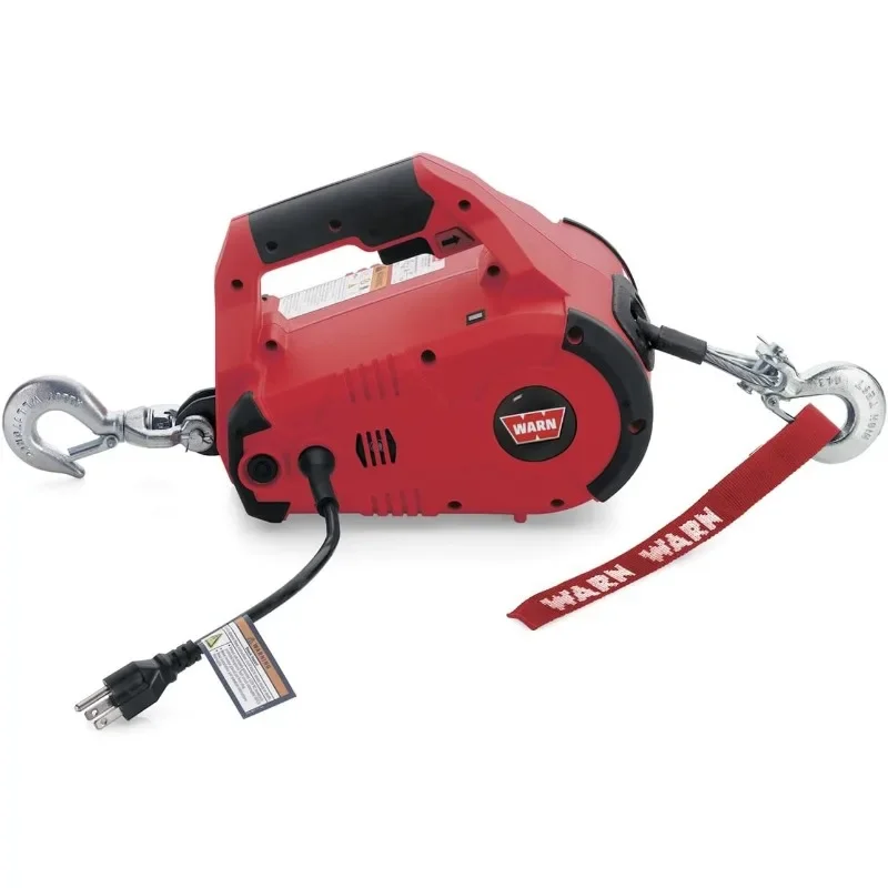 

PullzAll Corded 120V AC Portable Electric Winch with Steel Cable: 1/2 Ton (1,000 Lb) Pulling Capacity