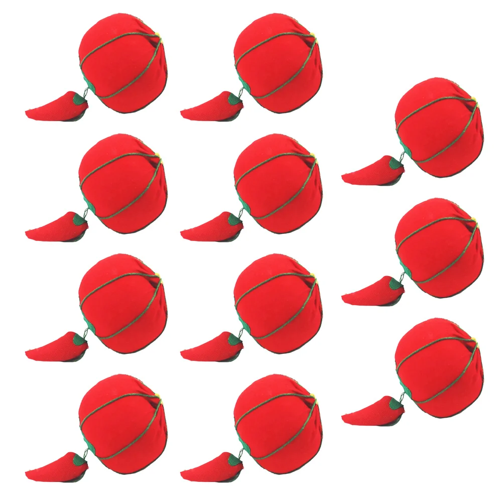 

10 Pcs Sewing Pin Cushion Tomato Shaped Needle Holder Embroidery Helper Small Cotton Quilting 5cm DIY Accessories