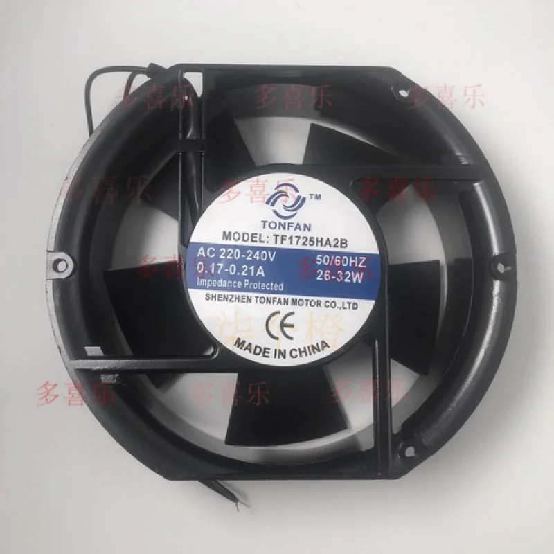 

EE для TONFAN TF1725HA2B 17251 AC220V-240V 0,17-0,21A 26-32W 17CM охлаждающий вентилятор