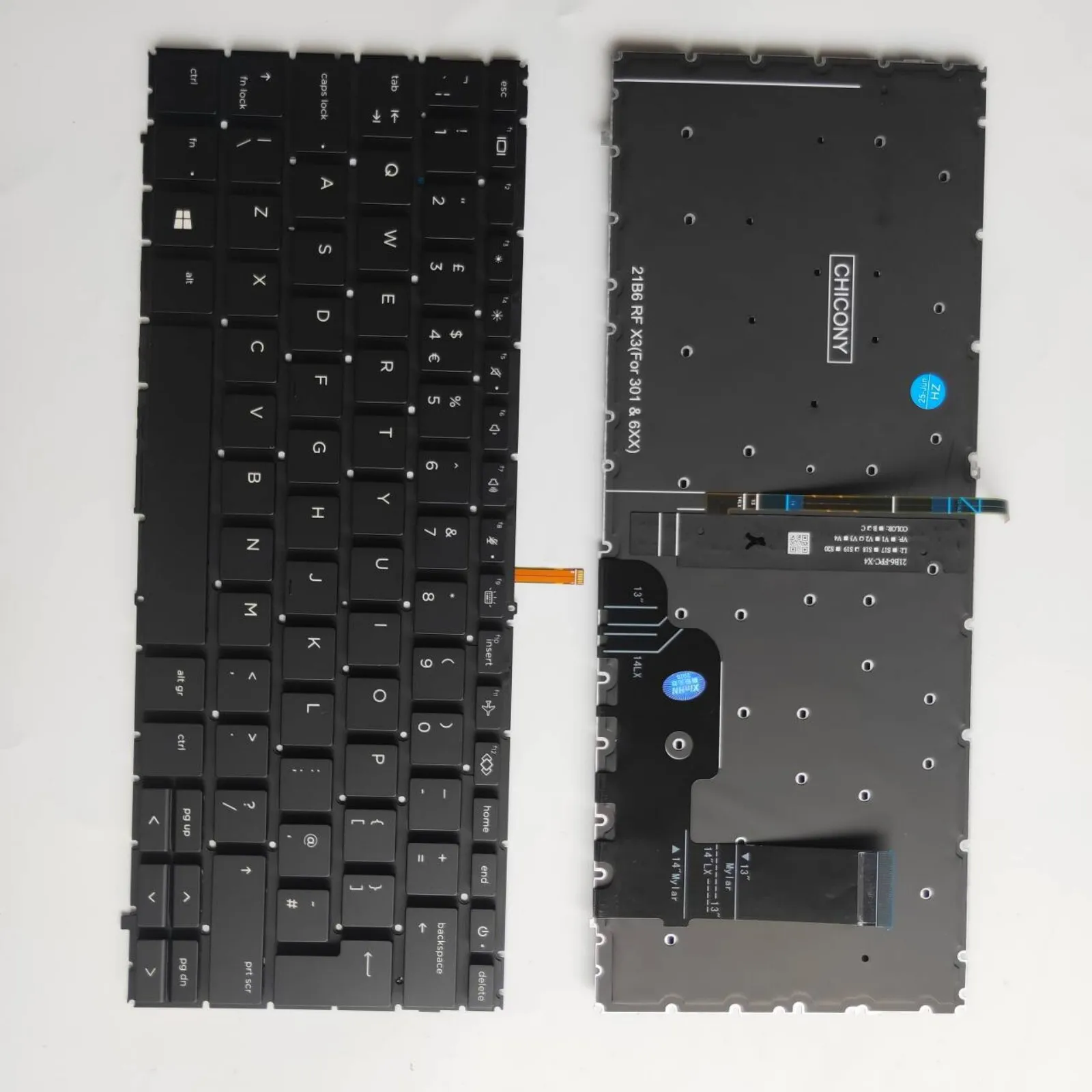 

US RU SP UK layout for HP ProBook 440G9/G10 445G9/G10 840g9/g10 845g9 HSN-Q27C-4 HSN-Q31C laptop keyboard