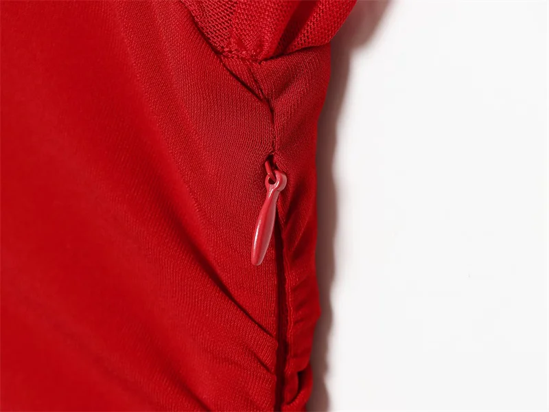 Vestido de mujer 2025 nueva moda Panel de malla Mini vestido personalidad Chic vestido delgado de las señoras