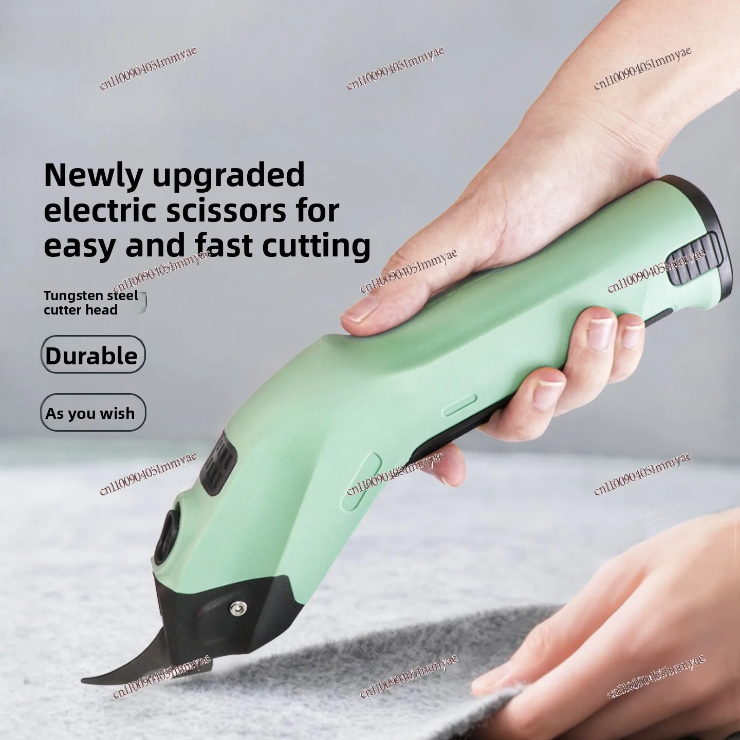 

Charging electric scissors trimming artifact clothing fabric carpet leather cutting