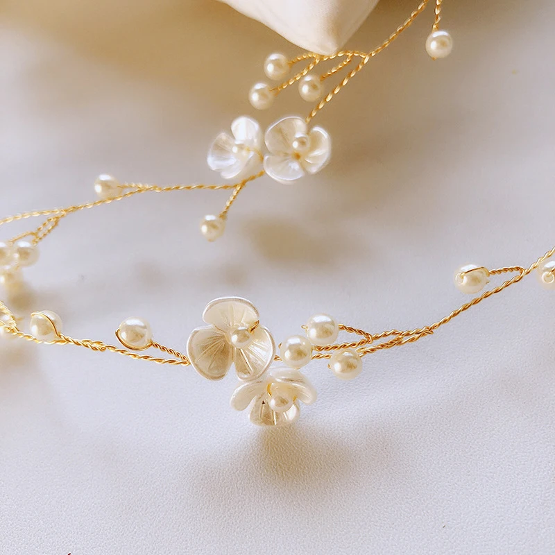 Pearl Rhinestone Wedding Hair Combs Hair Accessories For Women Accessories Hair Ornaments Jewelry Bridal Headpiece image 5