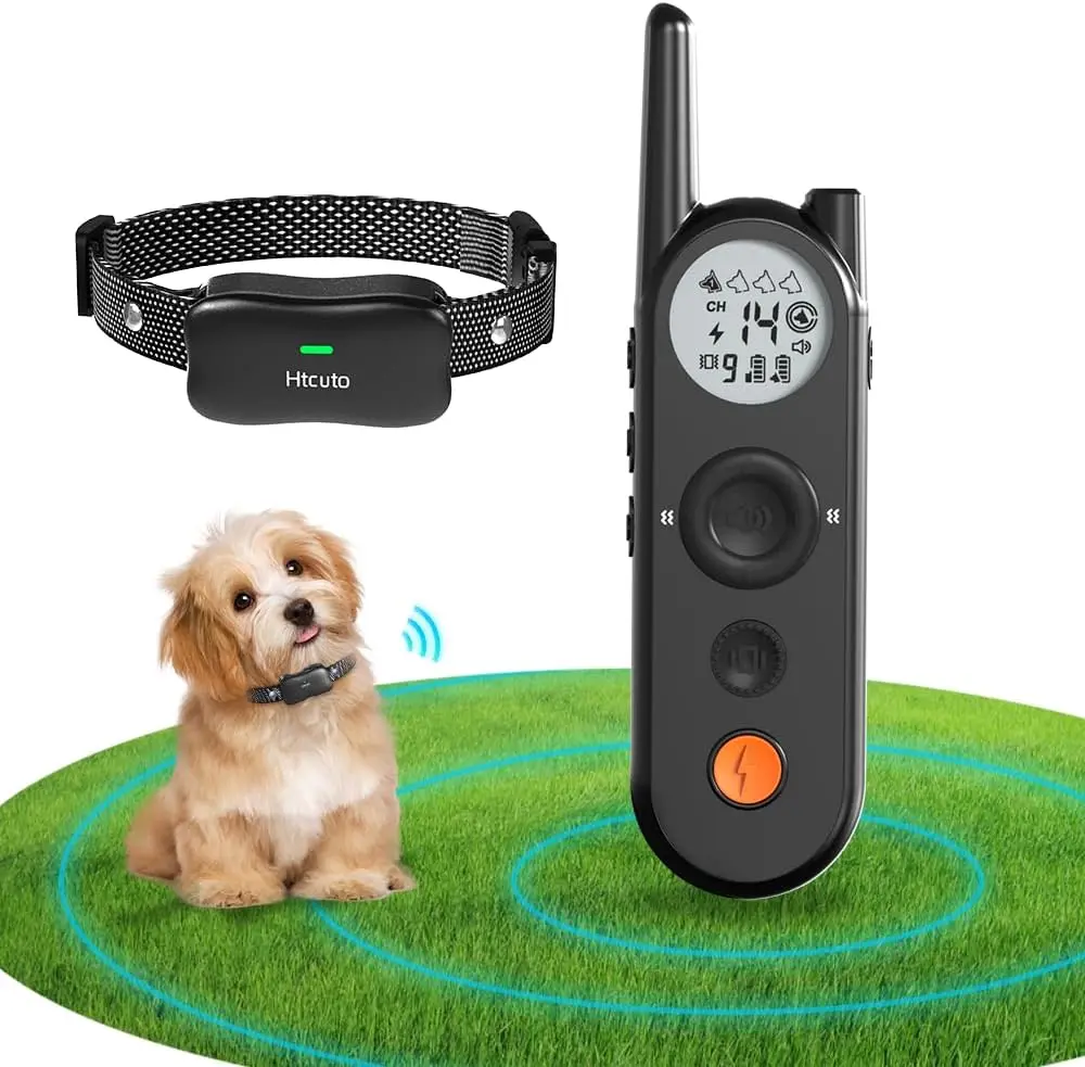 Dog Fence Electric Fence and 6100FT Remote Training Collar, 185 Days Rechargeable Battery