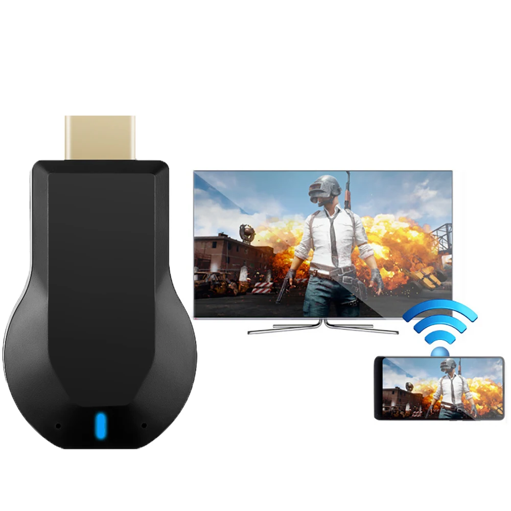 M2 플러스 무선 와이파이 어댑터 TV 스틱 디스플레이 HD TV 동글, HDMI 호환 스마트 TV 화면 프로젝터, IOS 안드로이드용 1080P