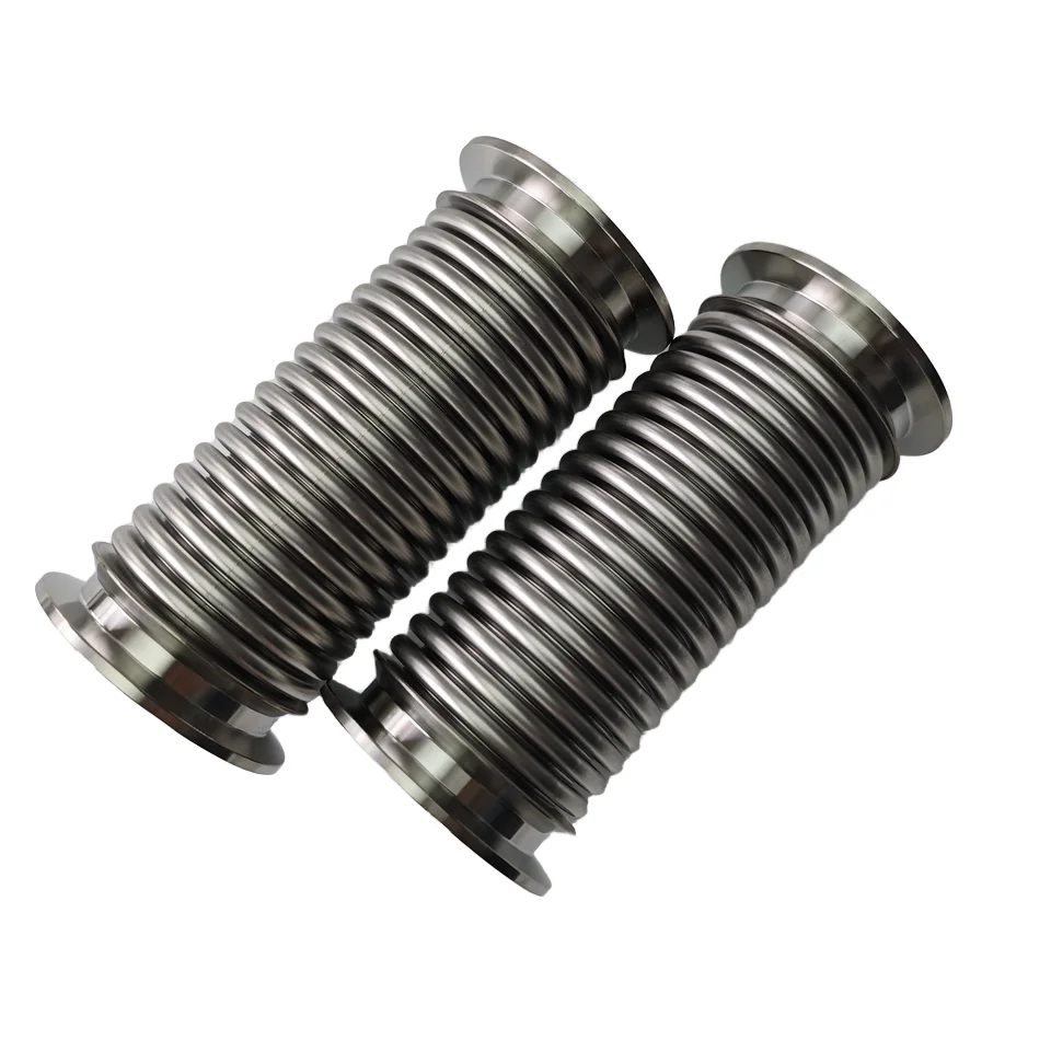 

KF Series ISO1609 316L Stainless Steel Bellows Tube High Surface Finish Cleanroom Packaging for 1 Piece Piping Pipe Fittings
