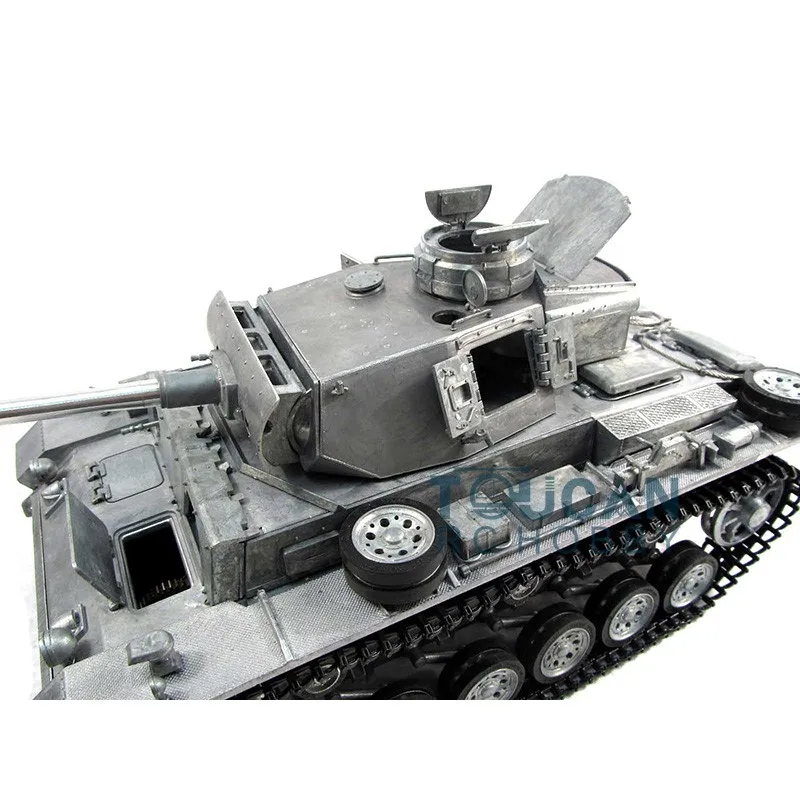 Mato Metal 1/16 KIT RC Czołg Skala Niemiecki Panzer III Wersja na Podczerwień 1223 Odrzut Lufy TOUCAN RC HOBBY Model RC TH00656