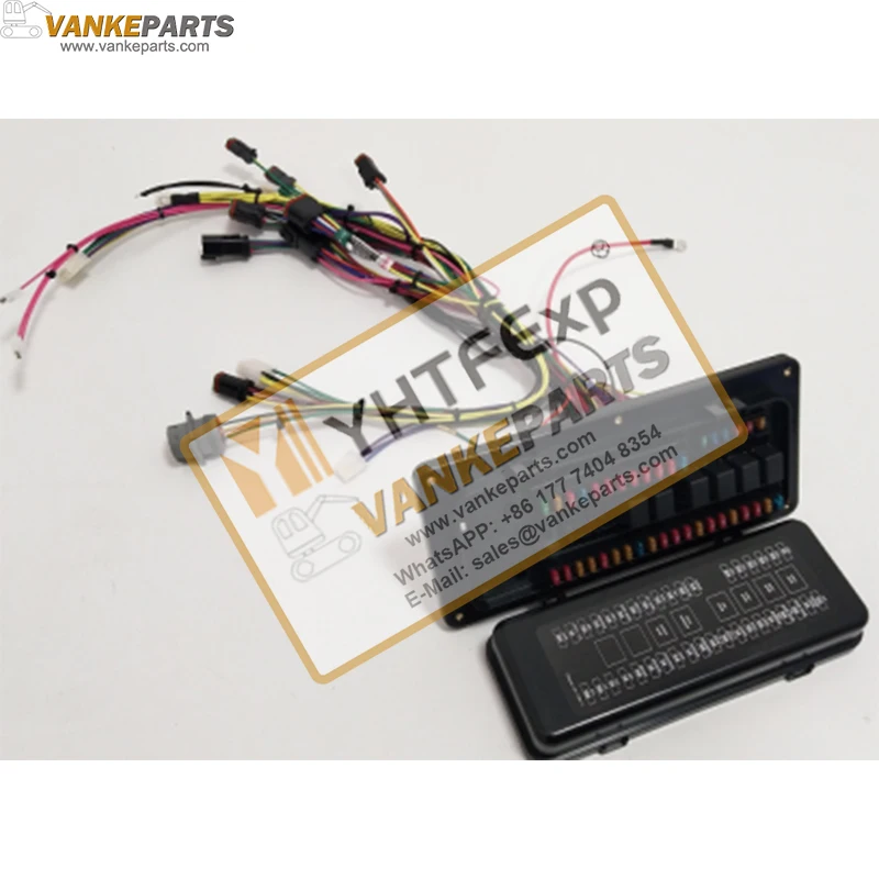 

Vankeparts экскаватор 330C предохранительная коробка Wirng жгут высокого качества PN.:231-1677