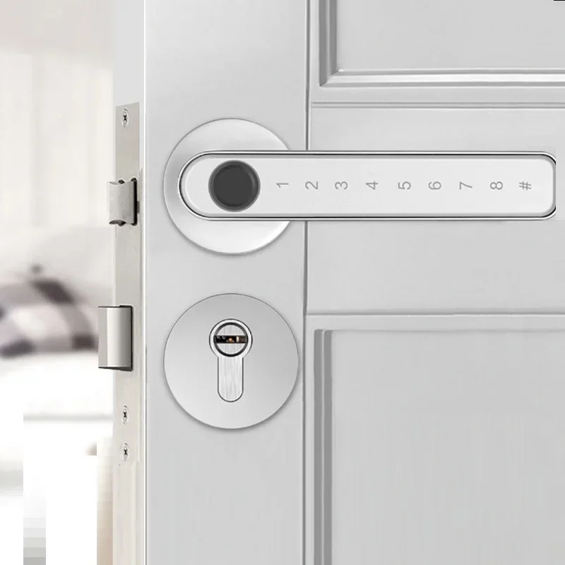 Tuya Smart Door Lock Electric Digital Split Lock Fingerprint Password APP Unlock Locks Smart Home Security Biometric Door Lock