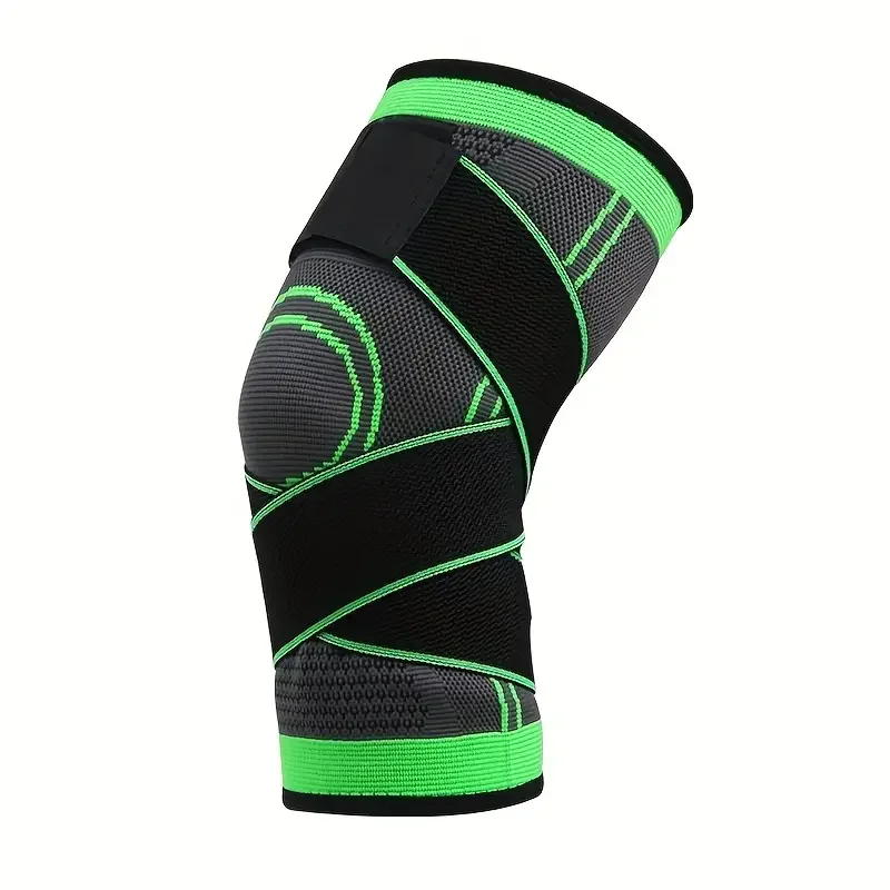AliExpress NONE Adjustable Knee Brace Compression Sleeve with Strap Sports Knee Support for Running Cycling Gym Fitness Basketball S M L XL Gear