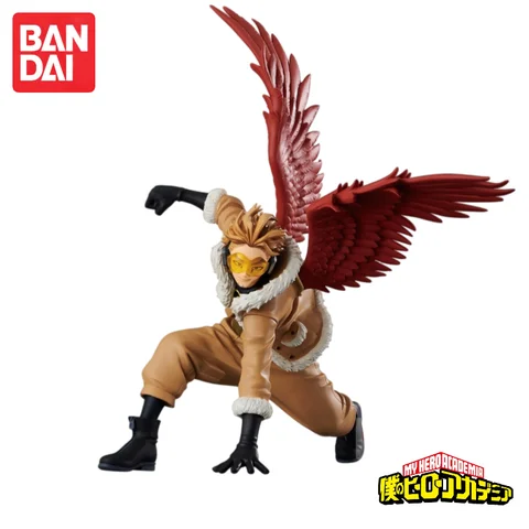 I lager My Hero Academia Hawks Bandai Banpresto The Amazing Heroes Vol.19 Actionfigur Originalmodell Docka Helt ny i låda 10 best sales Min hjälte akademia actionfigur - №10