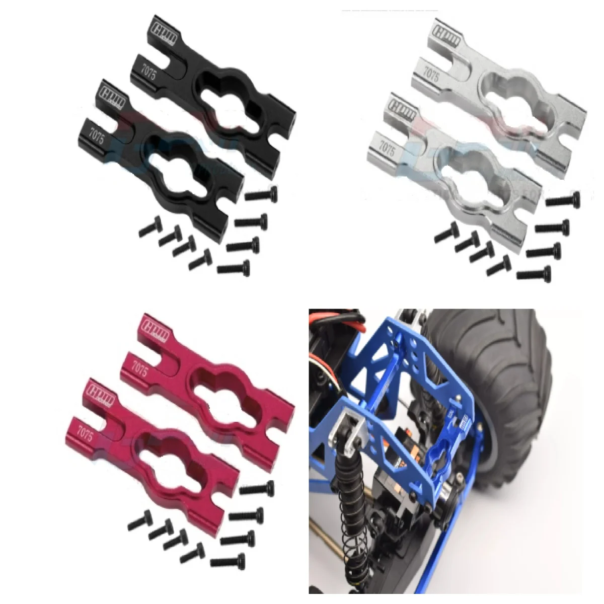 

LOSI 1/18 Mini LMT 4X4 7075 Aluminum Alloy Car Shell Mounting Bracket