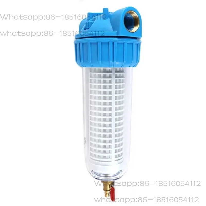 

10-дюймовый прозрачный очиститель воды с обратной промывкой, предварительный фильтр, машина для очистки скота, сельскохозяйственная ферма, вытяжной фильтр