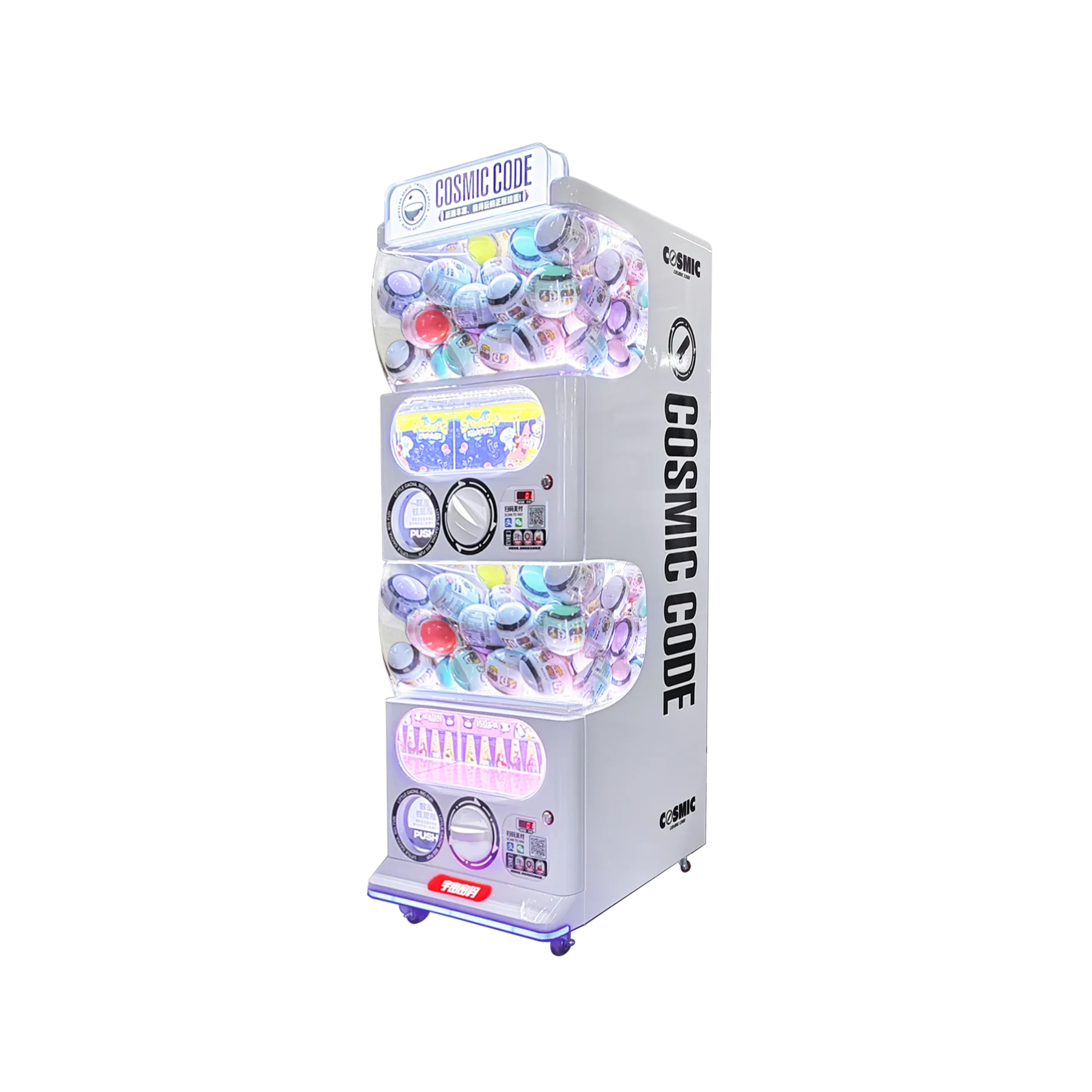 

New Gacha Vending Machine Capsule Toys Wholesale for 100mm 120mm Gacha Capsules Toys