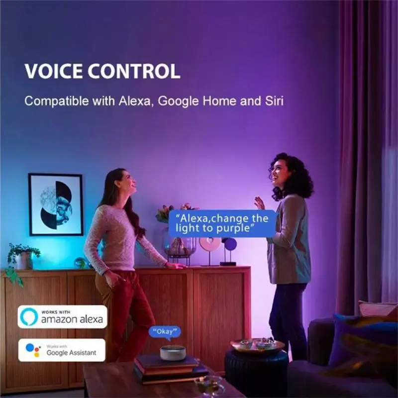 

Yiweilian Zigbeergb Красочная умная свеча и умная лампочка и умная чашка управления освещением Alexa Google Assistant