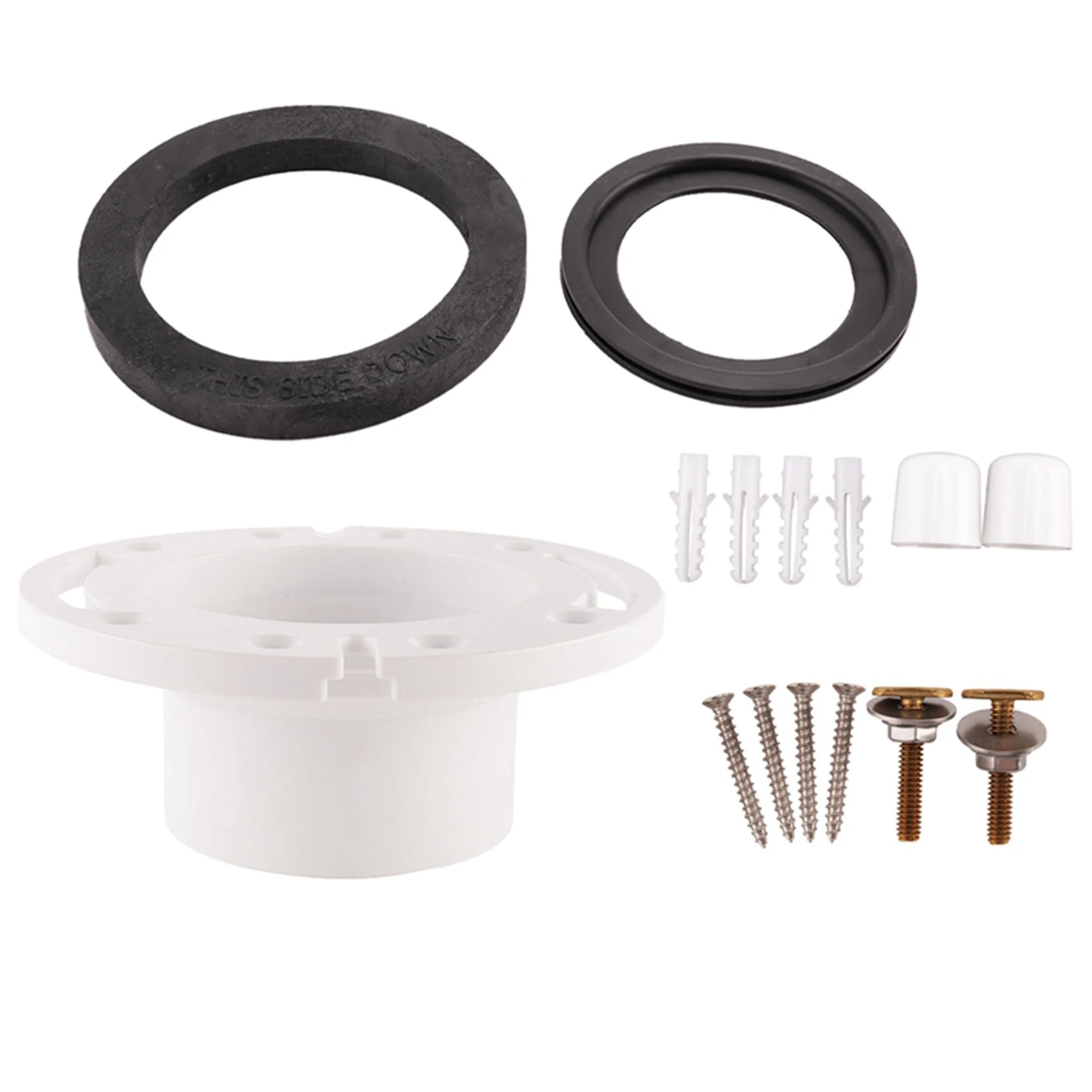 385345892+385311652+385311658 3Inch Toilet Mounting Base for DOMETIC RV Toilet Seal Kit Parts Toilet Accessories