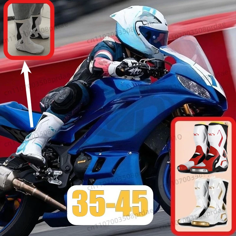 

Зимние мотоциклетные ботинки Benkia для езды по бездорожью, всесезонные, для мужчин и женщин, размеры 35-45.