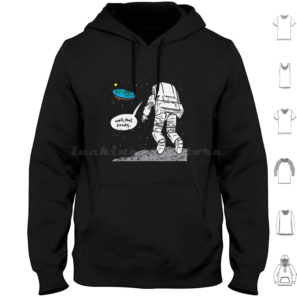 

Moon Landing , Flat Earth , That Sucks , Space Hoodie cotton Long Sleeve What Is Black     Whats The Meaning Of Black