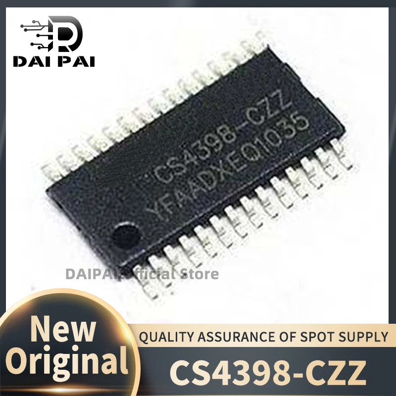 (10Pcs /Lot) 100% New original CS4398-CZZR CS4398-CZZ CS4398 TSSOP28 Converter Chipset