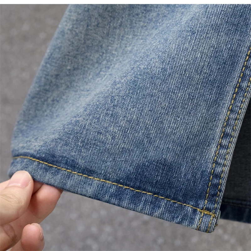 

S4XL Женская повседневная джинсовая юбка Street Sle Хипстерские юбки со средней талией и пуговицами Юбка-миди из хлопкового материала
