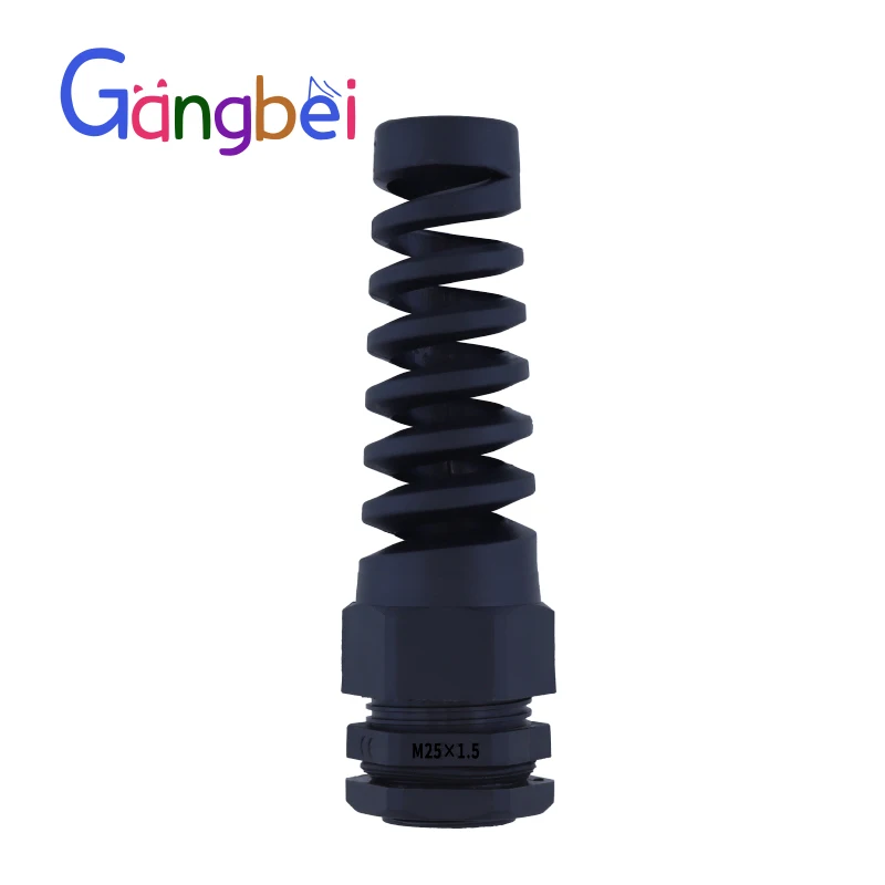 M25 Spring loaded joint Torsion resistance type bending waterproof connectors Glen head protection cable joint Gangbei