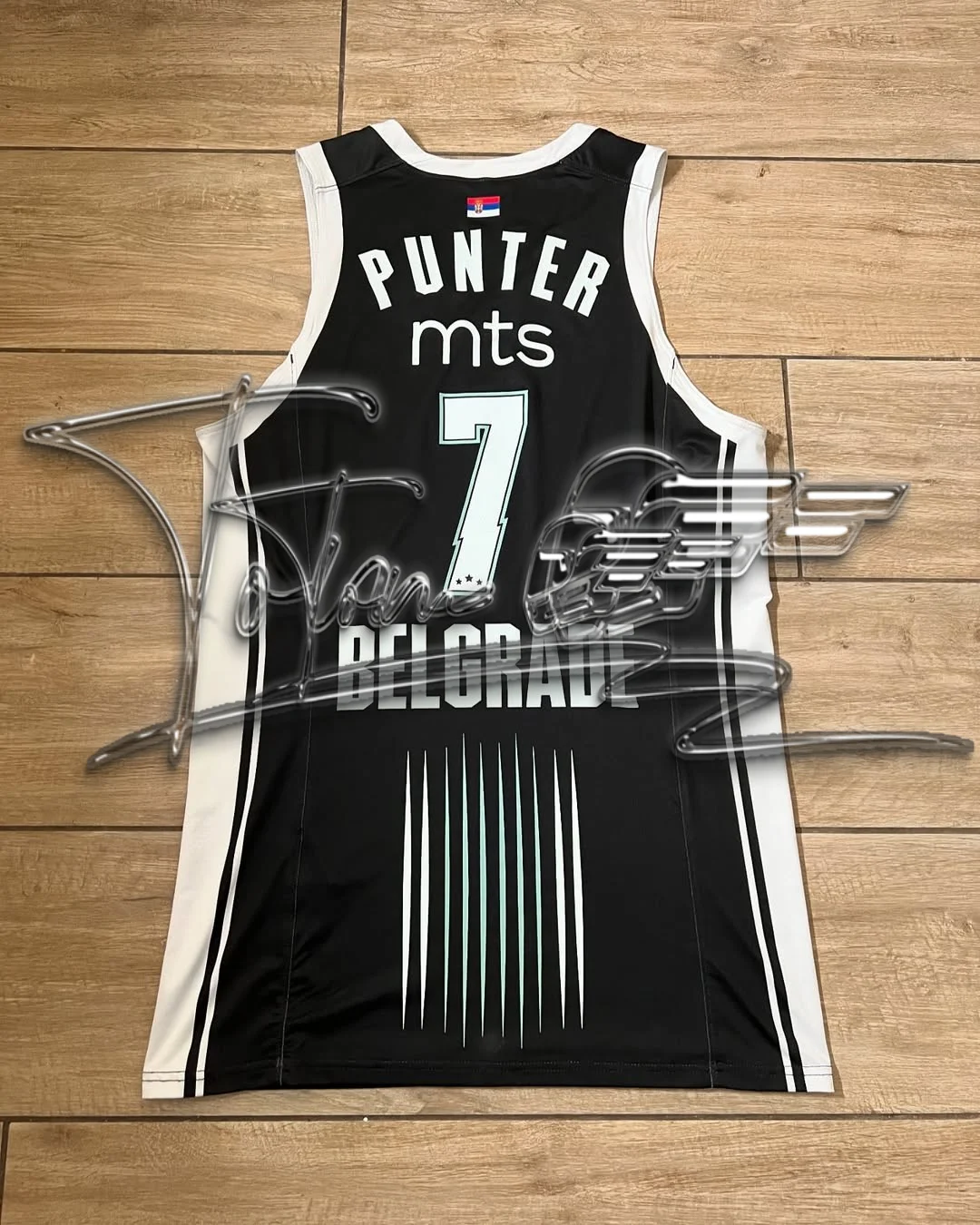 

2024 New Arrivals Serbia Basketball Jerseys Partizan Belgrade Basketball Summer Basketball Sports Vest Fans Special Jersey Kit
