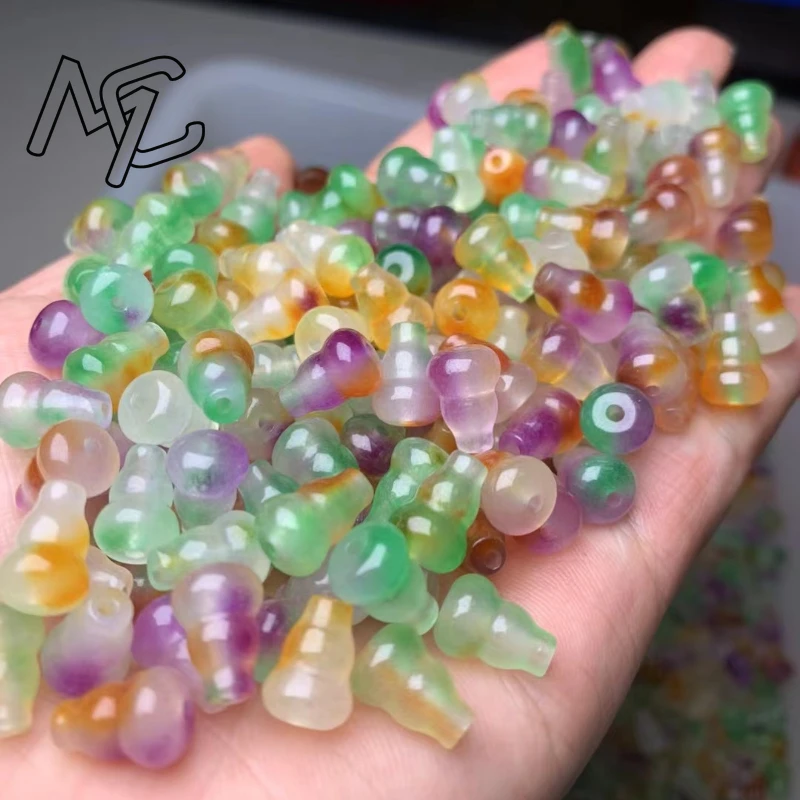 

10 шт., натуральный зеленый нефрит, искусственный браслет, шарм, ювелирные изделия из нефрита, модные аксессуары, амулет, подарки для женщин и мужчин