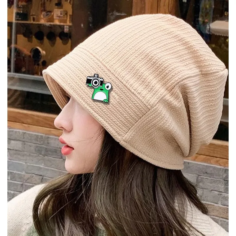 

New Cartoon Brooch Funny Frog Wine Glass Camera Badges for DIY Clothes Bags Shoes Hat Scarf Tshirt Jeans Unisex Accessories