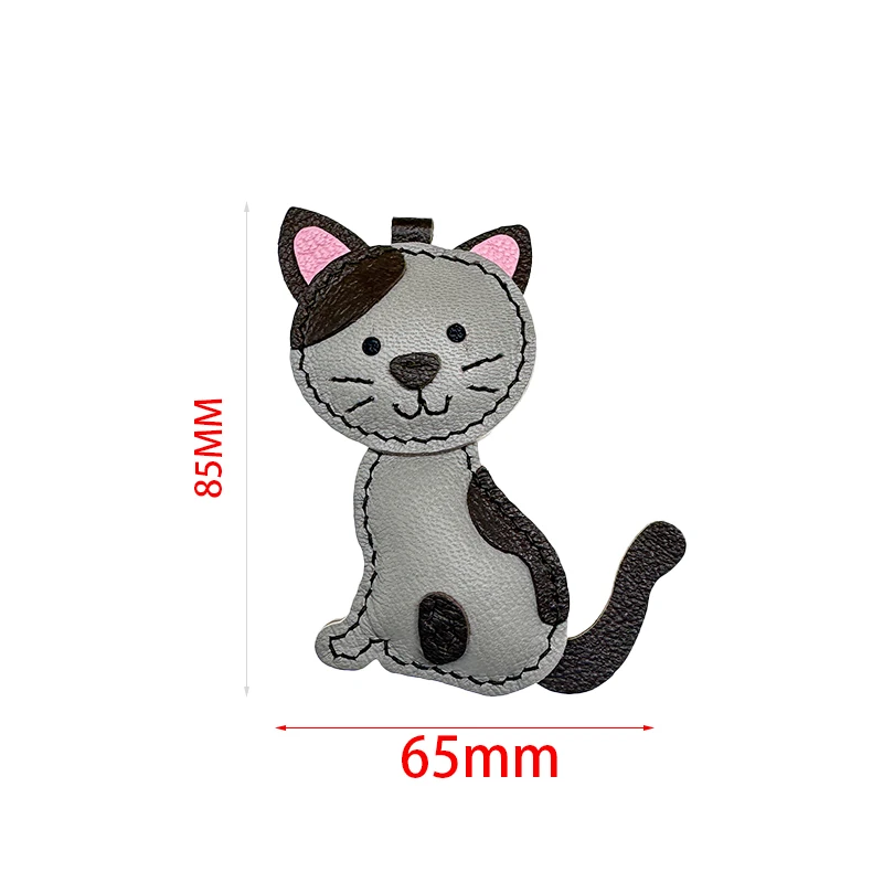 Picture 7: Cat Key pendant cat bag hanging ornament cutting mold Manual leather cutting tool die leather tools sew
